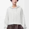 Anagram Zip-Up Hoodie in Wool Anagram Zip-Up Hoodie in Wool