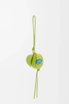 Apple Charm in Calfskin