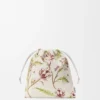 Artichoke Small Drawstring Pouch in Canvas Artichoke Small Drawstring Pouch in Canvas