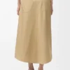 Asymmetric Skirt in Cotton