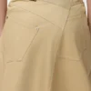 Asymmetric Skirt in Cotton