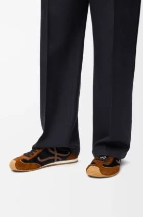 Ballet Runner 2.0 In Hairy Calfskin