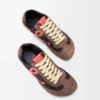 Ballet Runner 2.0 In Nylon and Calfskin