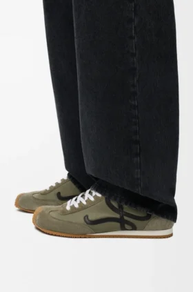 Ballet Runner 2.0 In Nylon and Suede