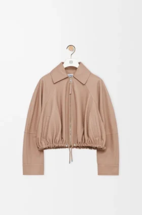 Balloon Jacket in Nappa Lambskin