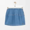 Balloon Skirt in Denim