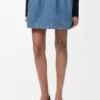 Balloon Skirt in Denim