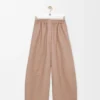 Barrel Trousers in Nappa Lambskin Barrel Trousers in Nappa Lambskin