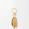 Beaded Corn Charm