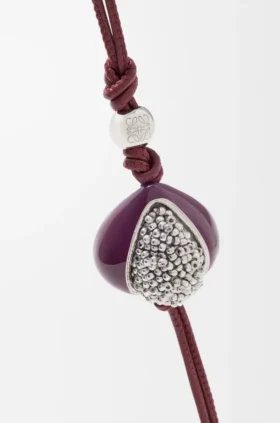 Beaded Fig Charm