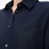 Belted Blouse in Silk