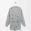 Belted Cardigan in Wool Belted Cardigan in Wool