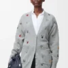 Belted Cardigan in Wool Belted Cardigan in Wool