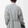 Belted Cardigan in Wool Belted Cardigan in Wool