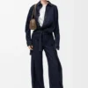 Belted Jeans in Denim Belted Jeans in Denim