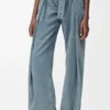 Belted Jeans in Denim