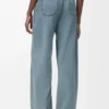 Belted Jeans in Denim