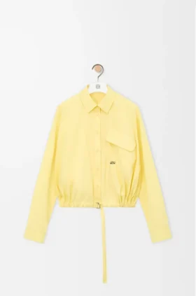 Belted Shirt in Cotton