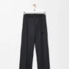 Belted Trousers in Wool