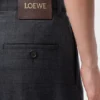 Belted Trousers in Wool