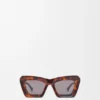 Beveled Cateye Sunglasses