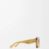 Beveled Cateye Sunglasses