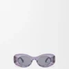 Beveled Oval Maxi Anagram Sunglasses Beveled Oval Maxi Anagram Sunglasses