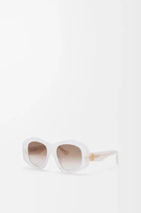 Beveled Pentagon Sunglasses