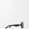 Beveled Pentagon Sunglasses