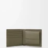 Bifold Coin Wallet in Satin Calfskin
