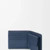 Bifold Coin Wallet in Satin Calfskin