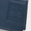 Bifold Coin Wallet in Satin Calfskin