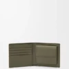 Bifold Coin Wallet in Soft Grained Calfskin