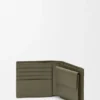 Bifold Coin Wallet in Soft Grained Calfskin