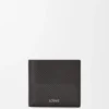 Bifold Coin Wallet in Textured Classic Calfskin