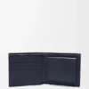 Bifold Coin Wallet in Textured Classic Calfskin