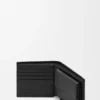 Bifold Coin Wallet in Textured Classic Calfskin