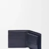 Bifold Coin Wallet in Textured Classic Calfskin