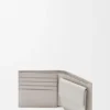 Bifold Coin Wallet in Textured Classic Calfskin