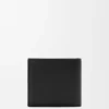 Bifold Coin Wallet in Textured Classic Calfskin