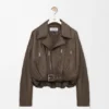 Biker Jacket in Nappa Lambskin