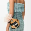 Bird Bag in Iraca Palm and Calfskin Bird Bag in Iraca Palm and Calfskin