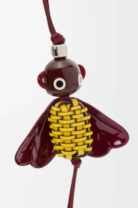 BlombéE Charm in Calfskin and Acetate