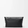 Bob Folded Tote in Shiny Supple Calfskin
