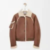 Bomber Jacket in Shearling Bomber Jacket in Shearling