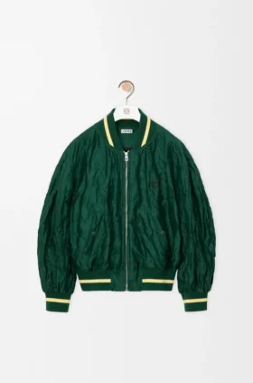 Bomber Jacket in Technical Fabric