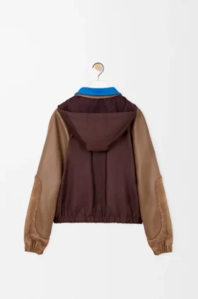 Bomber Jacket in Technical Fabric