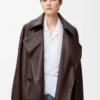 Bow Jacket in Nappa Lambskin
