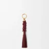 Braided Knot Charm in Calfskin Braided Knot Charm in Calfskin