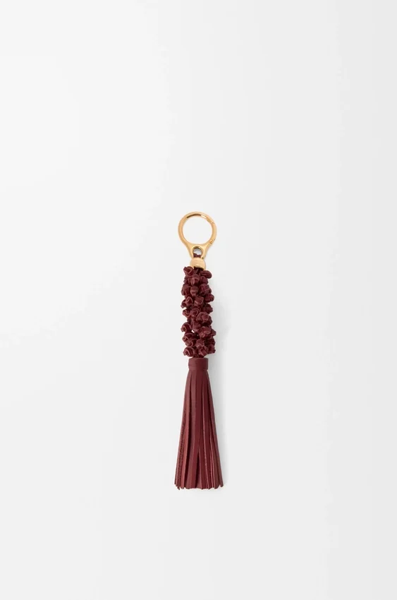 Braided Knot Charm in Calfskin Braided Knot Charm in Calfskin